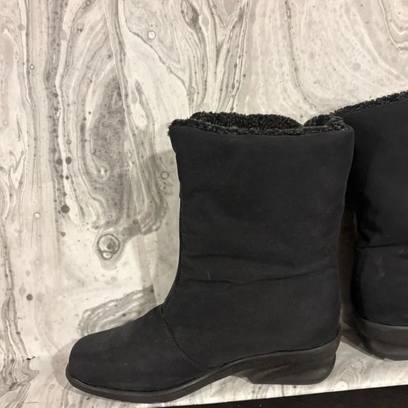 Toe Warmers Canada 10N T04924 Cozy Black Women's Winter Boots - Picture 3 of 14